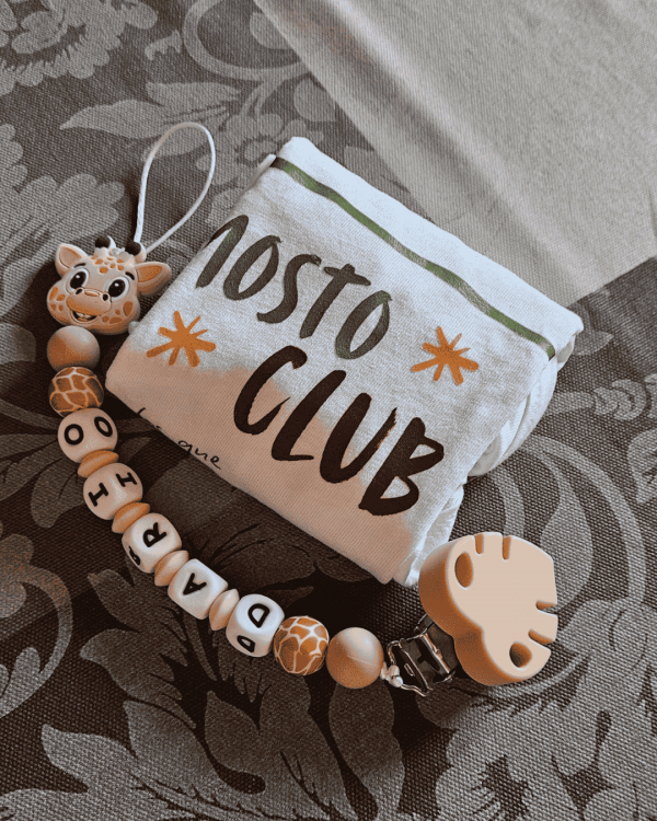 Pack: body para bebé + chupetero - Imagen 2