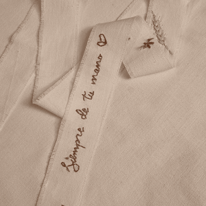 Cinta para Ramo bordada